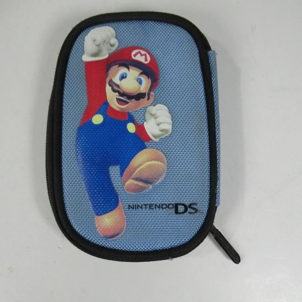 Nintendo DS Super‎ Mario Case Blue